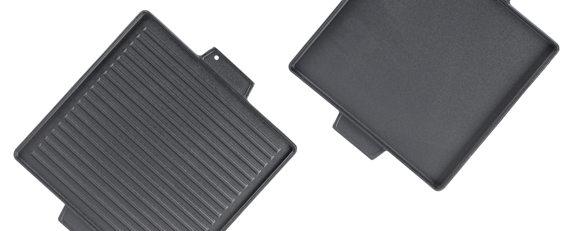 Chapa de grelhar em ferro fundido para cozinhar